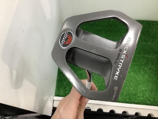 オデッセイ BACK STRYKE 2 BALL 34インチ パター PT スチール フレックスその他 メンズ 男性用 右利き 右用 Dランク ゴルフクラブ