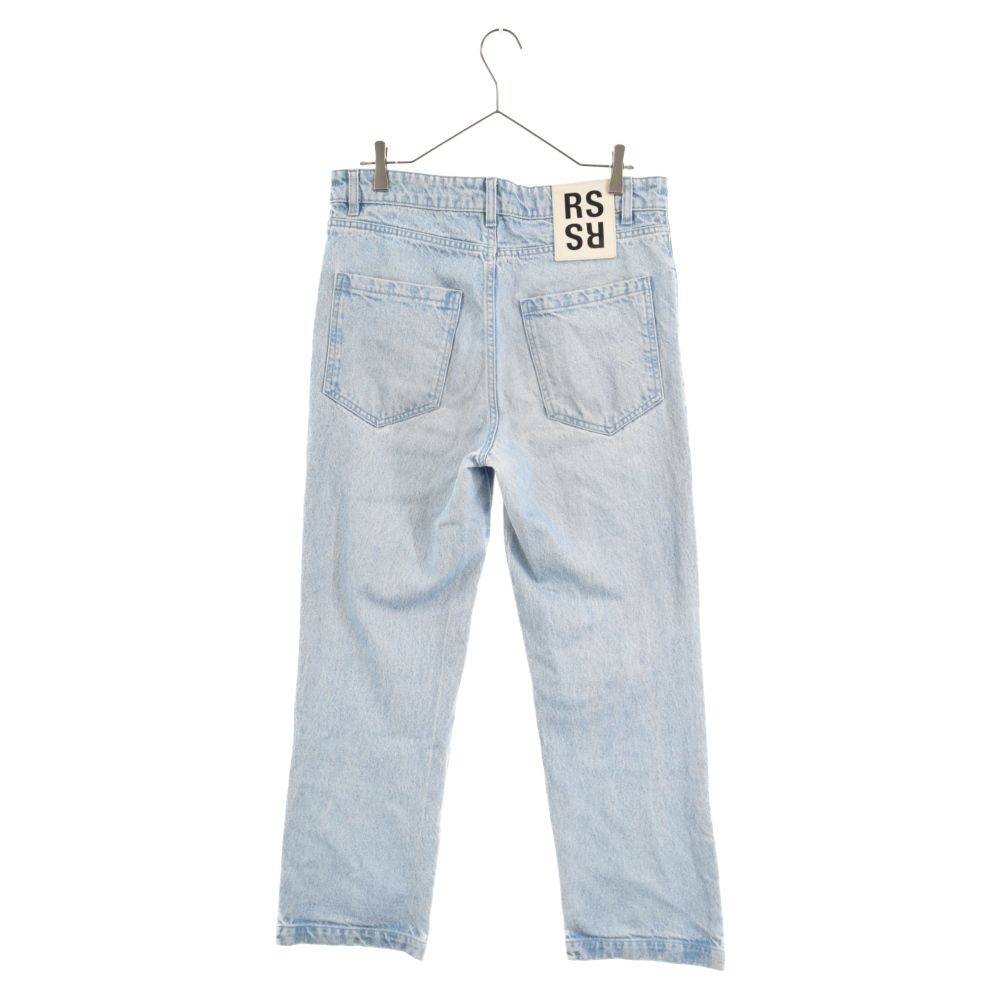 RAF SIMONS (ラフシモンズ) 20SS blue denim pants with turn