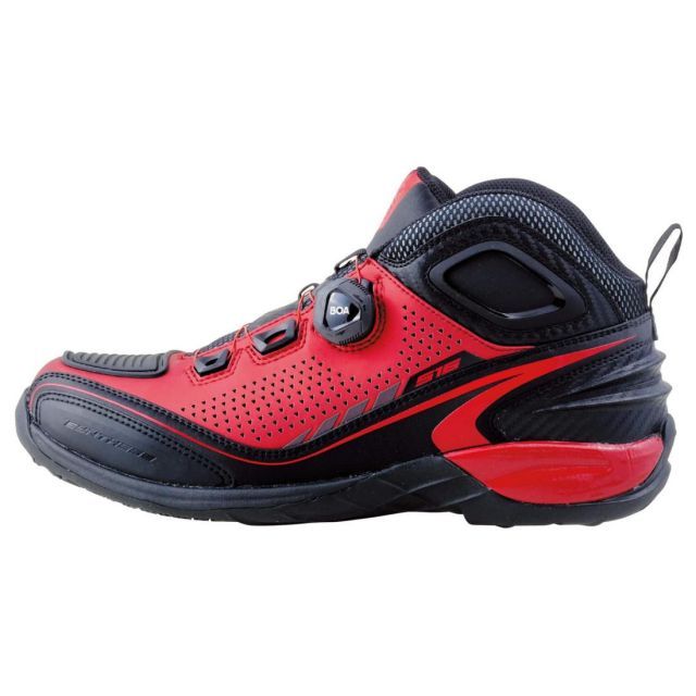 エルフ ELF ローカットライディングシューズ Synthese16 シンテーゼ16 レッド 26.5cm EL016