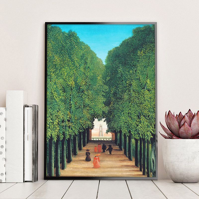 Henri Rousseau（アンリ・ルソー） サン・クルー公園の