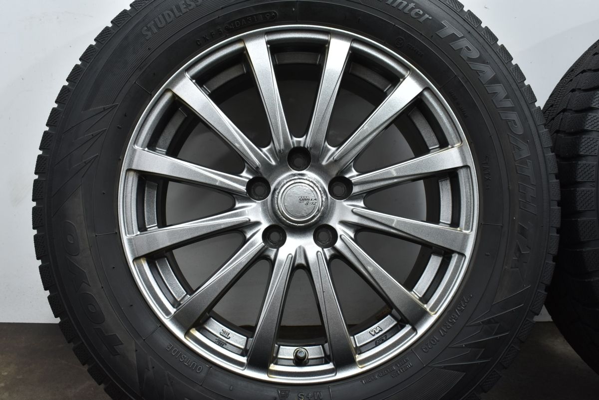 【大特価】トピー シビラ 17in 7J +48 PCD114.3 トーヨー ウィンタートランパス TX 225/65R17 エクストレイル CX-5 CX-8 CR-V 即納可能