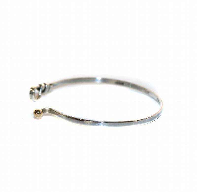 Tiffany & Co. 14KT Trim バングル ティファニー TIFFANY & CO. フックアンドアイ バングル