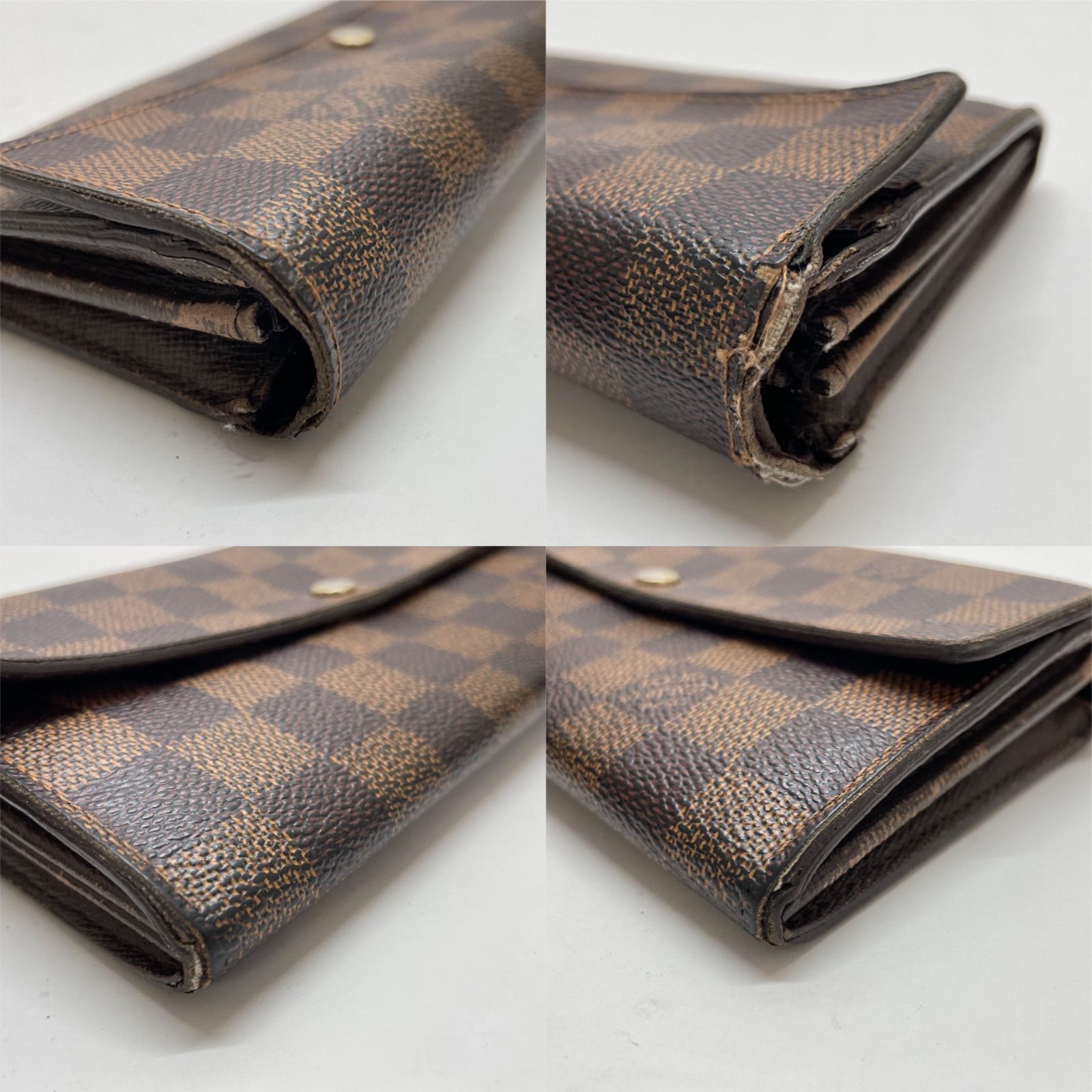 1833 LOUIS VUITTON ルイヴィトン ダミエ 長財布 インターナショナル