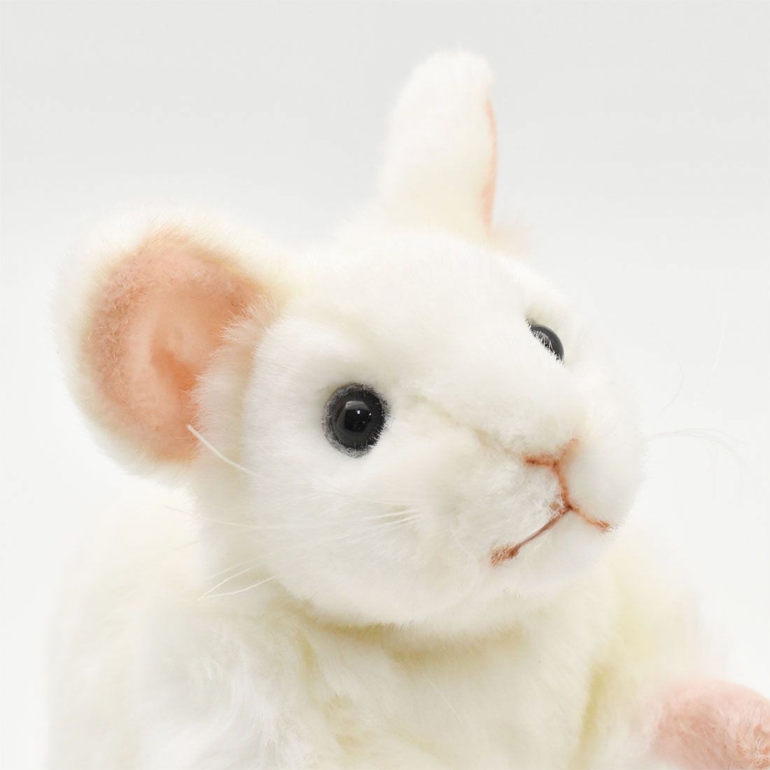 Koesen ぬいぐるみ 白ねずみ ぬいぐるみ 白 ねずみ ぬいぐるみ 受注商品 ぬいぐるみ・ねずみ白 KOESEN Baby Kids ケーセン ストア・通販 公式