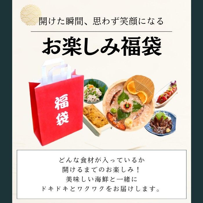 海鮮福袋 10品以上