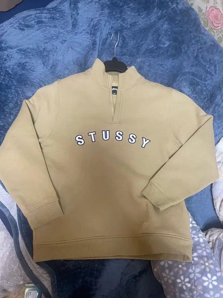 STUSSY ステューシー ハーフジップアップ M