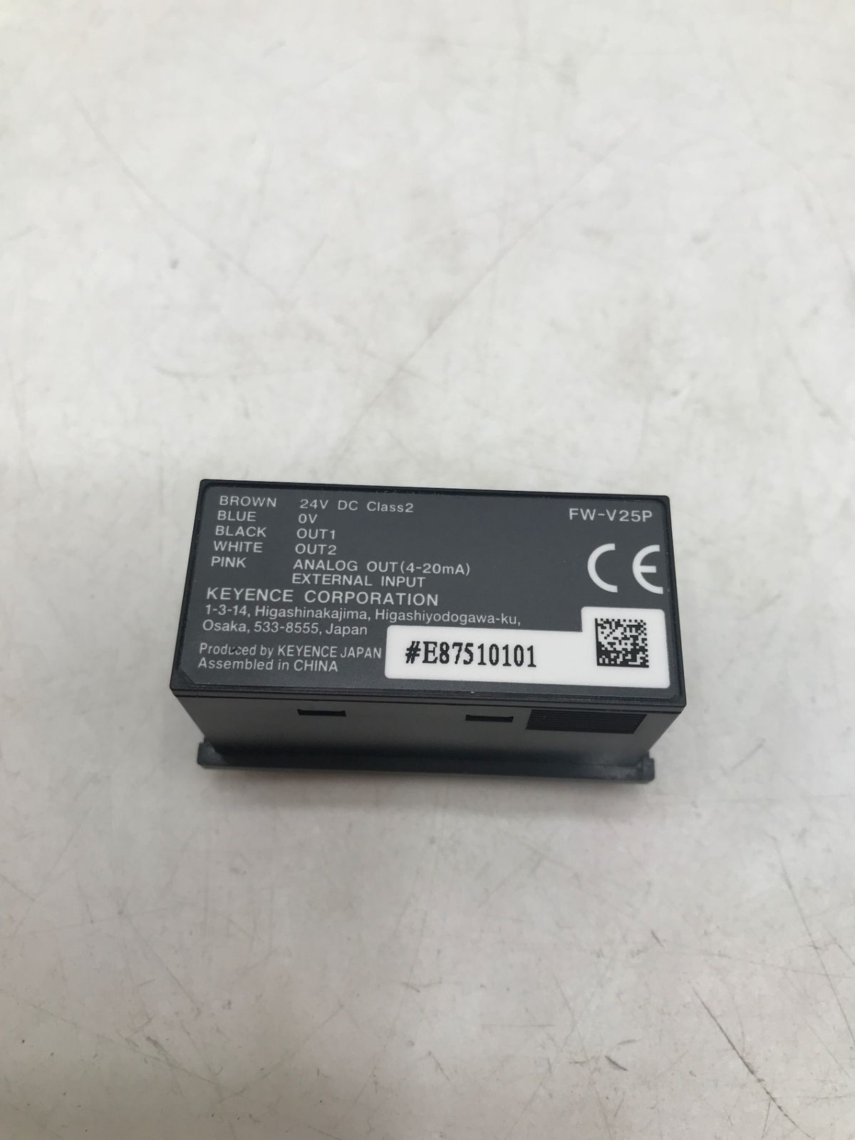 キーエンス アンプユニット