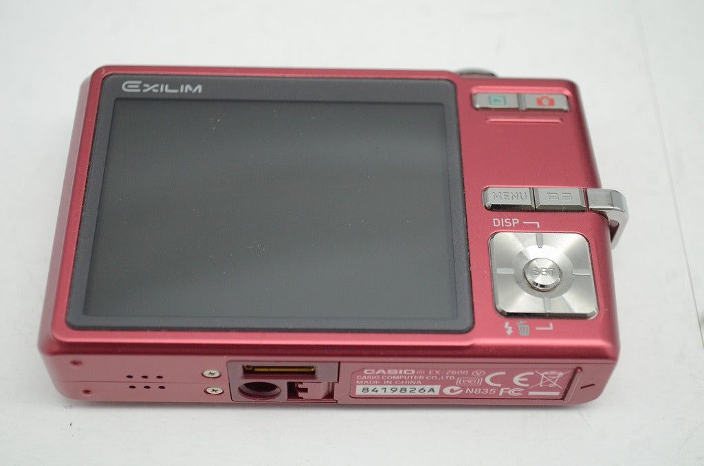  CASIO カシオ EXILIM EX Z 600 コンパクトデジタルカメラ レッド 元 250924 ac コンパクトデジタルカメラ デジタルカメラ