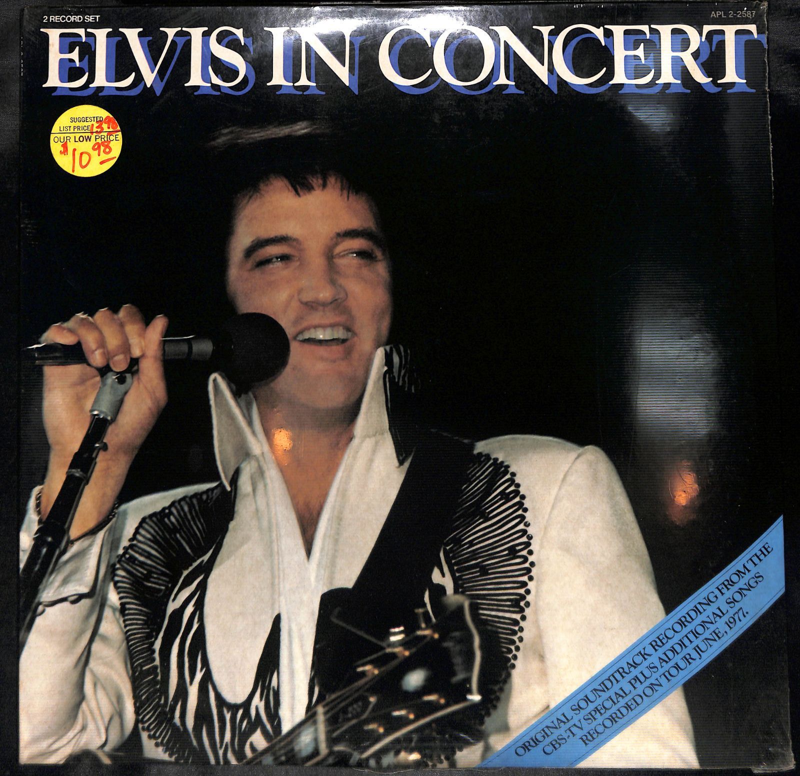 未開封LP】Elvis Presley Elvis In Concert エルヴィス