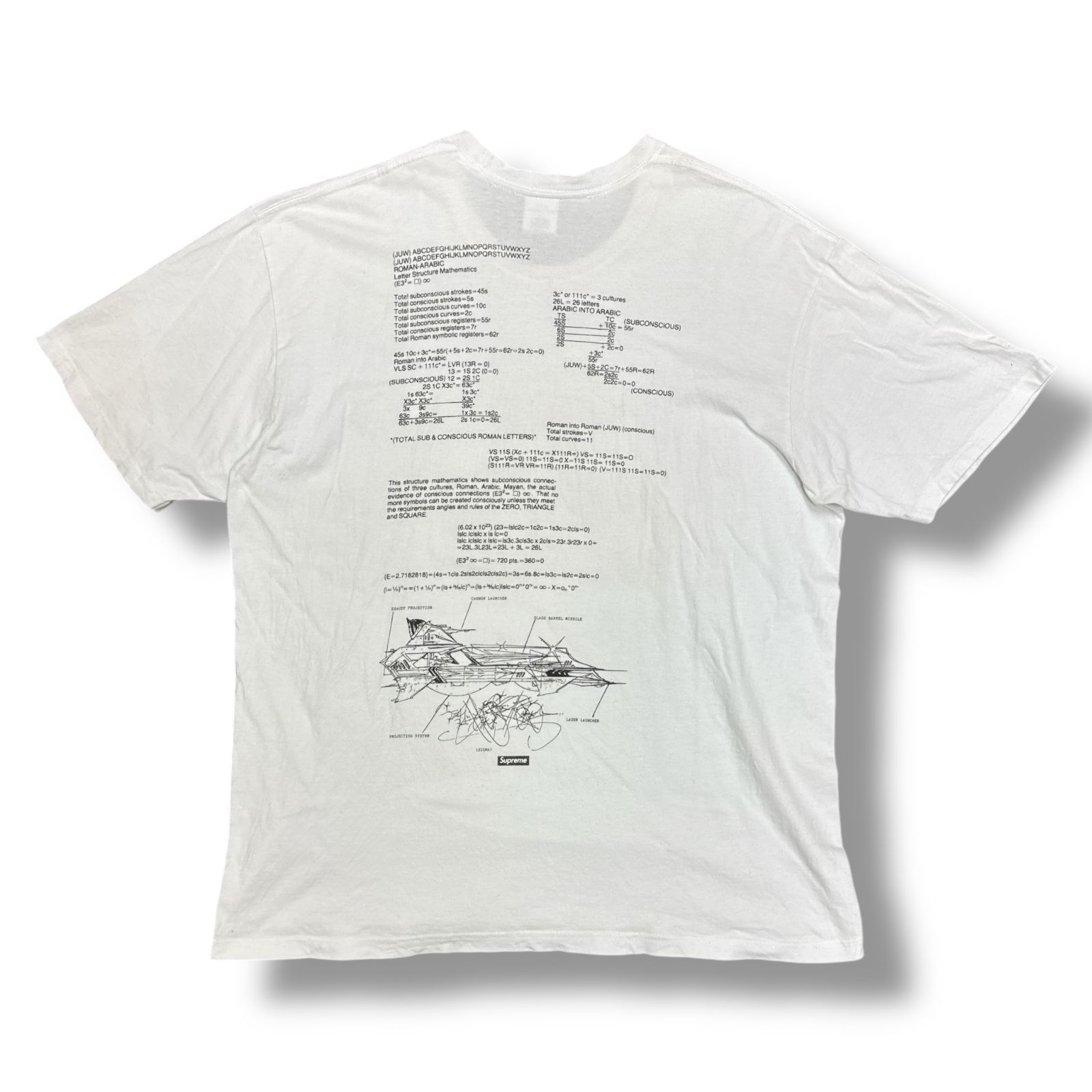 Supreme 20SS Rammellzee Tee ラメルジーTシャツ 半袖Tシャツ
