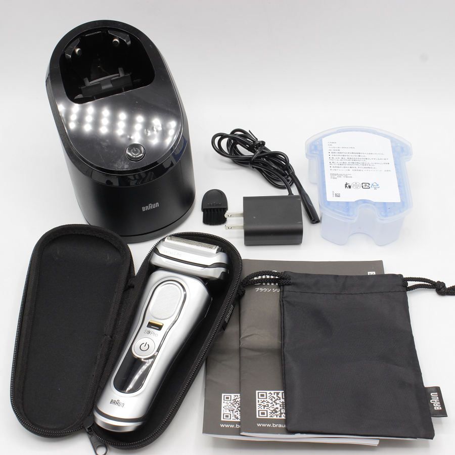 BRAUN（ブラウン） 9457cc メンズシェーバー シリーズ9PRO（アルコール洗浄機モデル） シリーズ9 [4枚刃] BRAUN（ブラウン） 9457cc メンズシェーバー シリーズ9PRO（アルコール