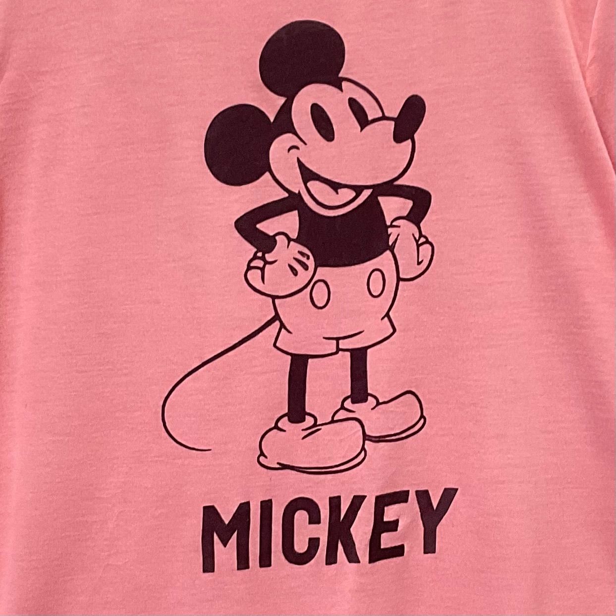 ヴィンテージ アメカジ ミッキーマウス Tシャツ 赤 Mサイズ アメリカ