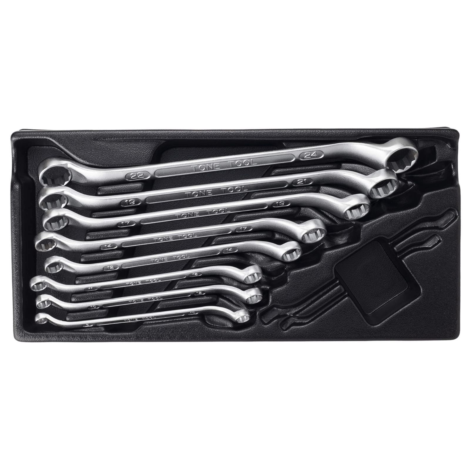 Style M4480C 内容8点 トネ TONE ロングメカニックめがねレンチセット 45°×10° M4480C 内容8点