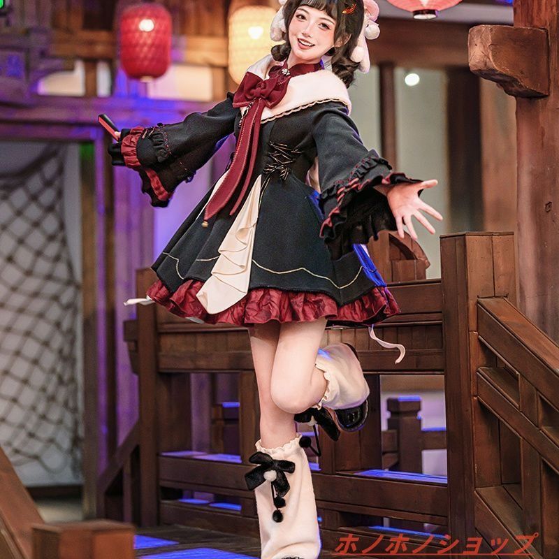 披肩 胸前リボン