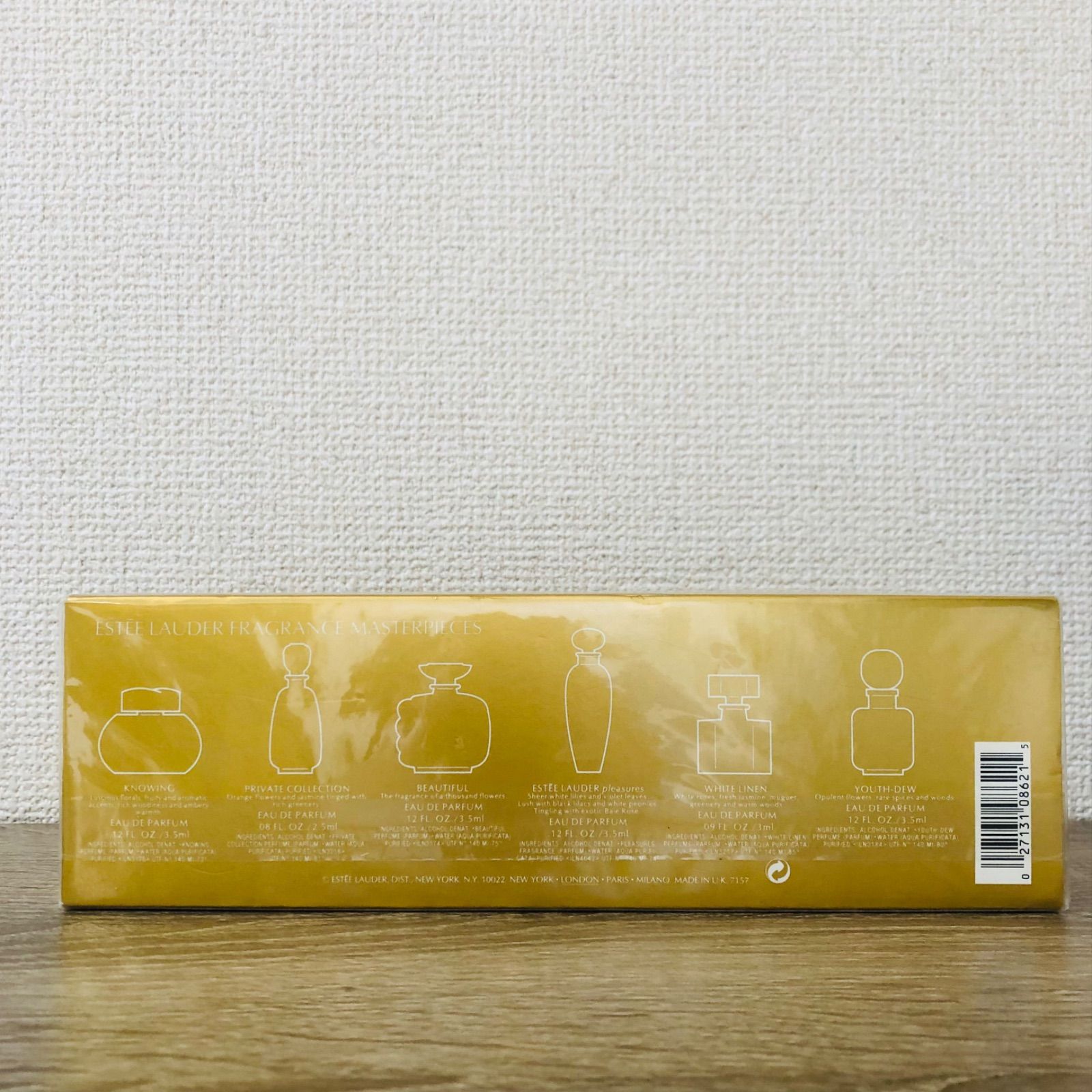 10M-684 Estee Lauder エスティローダー 香水ミニ 6本セット FRAGRANCE MSTERPIECES