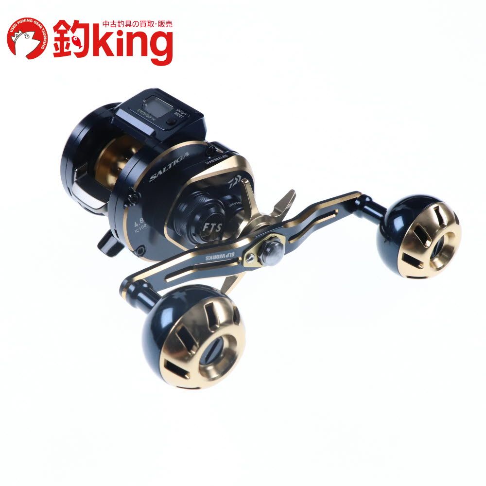 DAIWA SALTIGA IC 100P L-DHハンドルslp works ソルティガ IC(リール