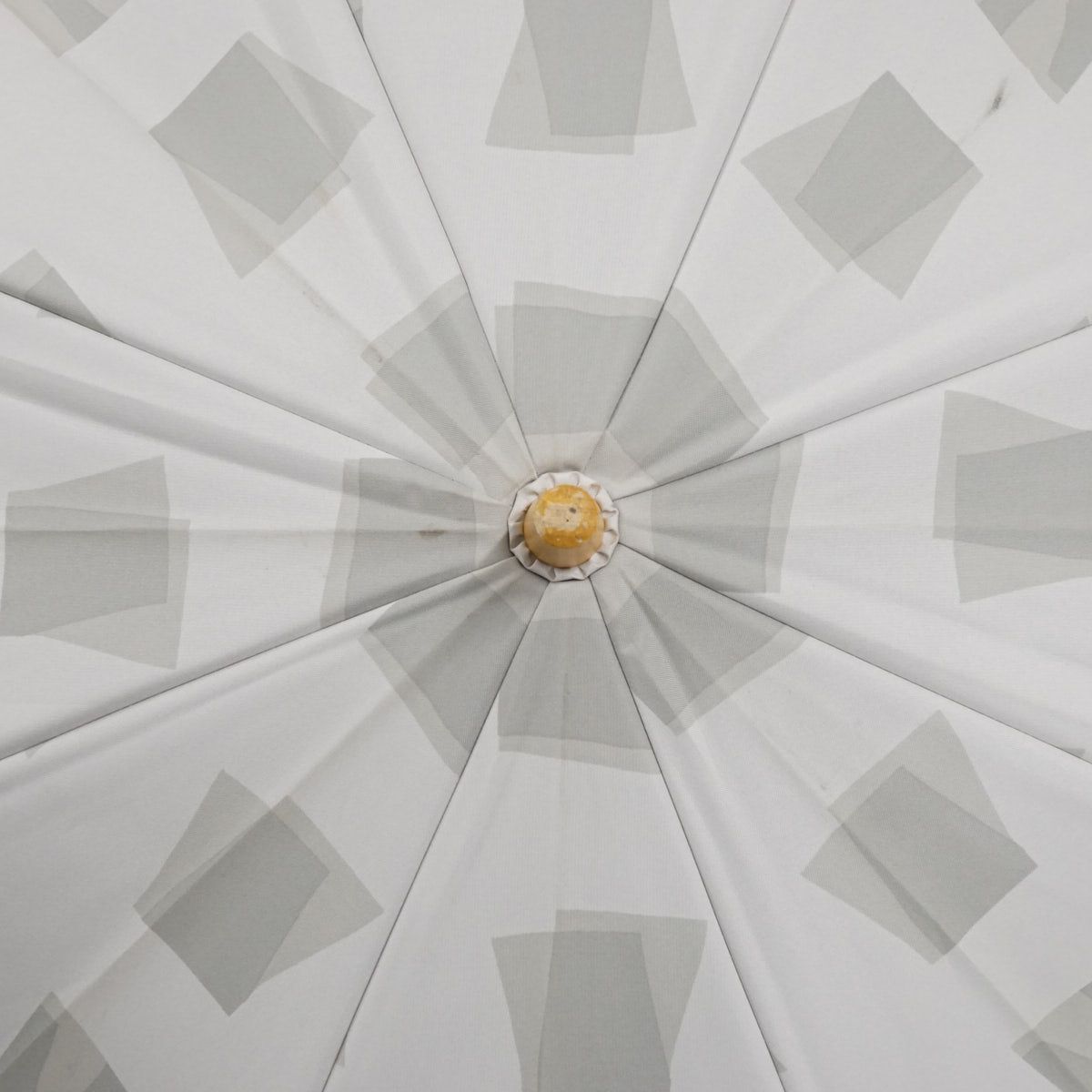 サンバリア100 完全遮光日傘 Sサイズ キューブ グレー SUN BARRIER