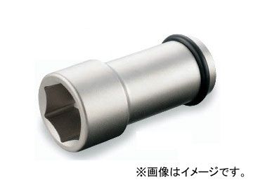 トネ/TONE 19.0mm（3/4&rdquo;） インパクト用ロングソケット 品番：6NV-25L