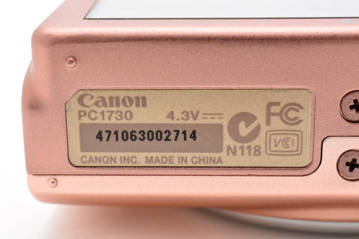 ☆美品☆ キヤノン Canon PowerShot A4000 IS ピンク コンパクト 