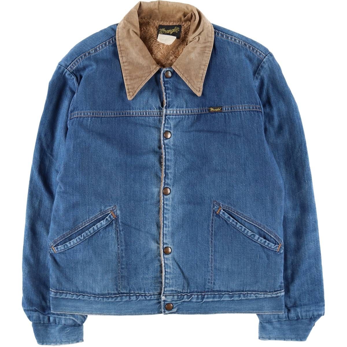 古着 70~80年代 ラングラー Wrangler デニムボアジャケット USA製 