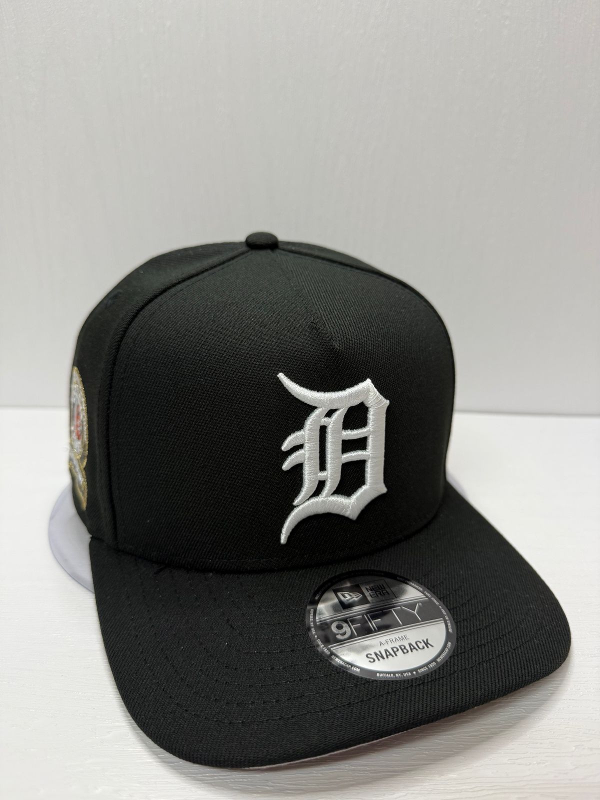 【海外限定】 デトロイト・タイガース 9FIFTY A-Frame ブラック ① Newera デトロイトタイガース 50thアニバーサリー 9fifty A