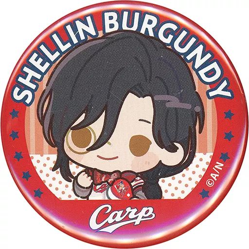 中古】バッジ・ピンズ シェリン・バーガンディ(広島東洋カープ