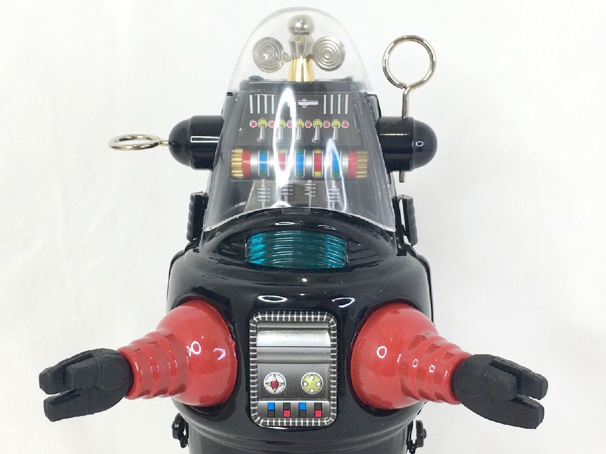 2000年発売 大阪ブリキ玩具資料室製 ROBBY THE ROBOT ロビーザロボット ゼンマイ仕掛け ブリキのおもちゃ 復刻版 外箱付き