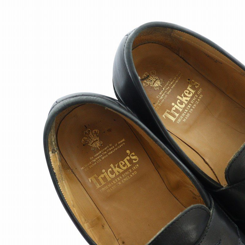 Tricker’s トリッカーズ シカゴ コインローファー カーフレザー UK7 トリッカーズ TRICKER'S コインローファー 革靴 ビジネス