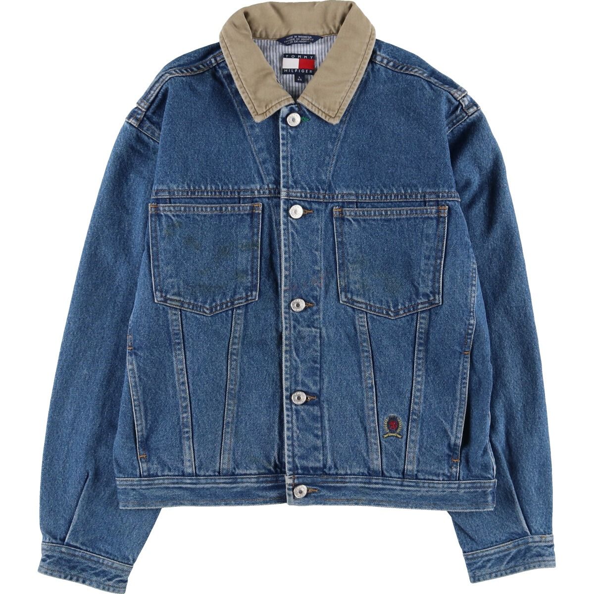 古着 90年代~ トミーヒルフィガー TOMMY HILFIGER デニムジャケット G 