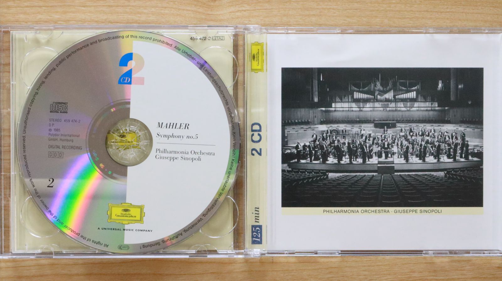 【中古】「未使用品」［CD］Symphonies Nos. 1-4 中古CD☆マーラー/Mahler□ Symphony No.1/5 【4594722/0028945947228