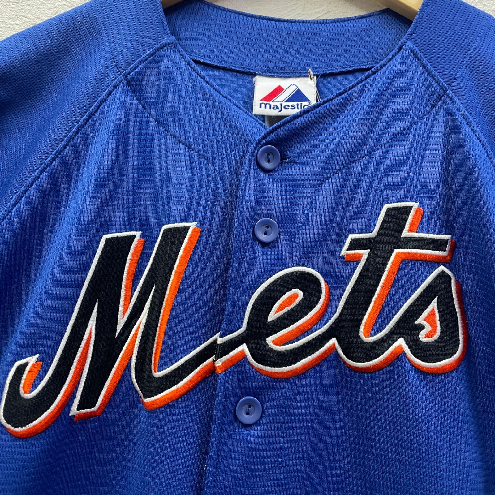 NEW YORK METS ベースボールシャツ KIDS majestic製 - メルカリ
