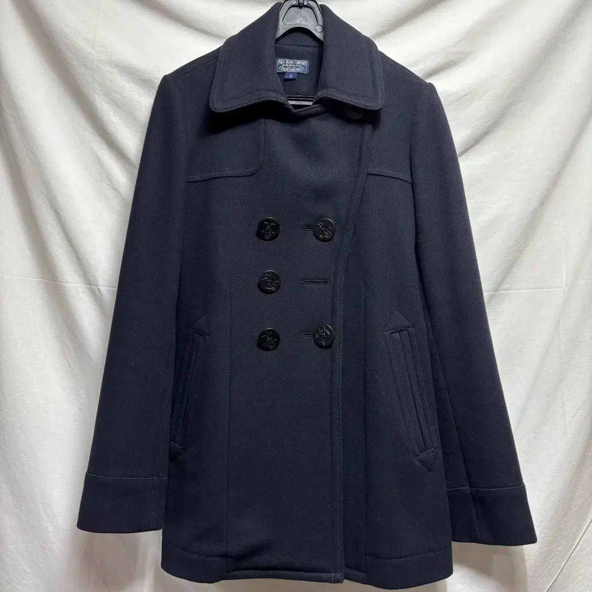 POLO RALPH LAUREN ポロラルフローレン 海軍 ピーコート