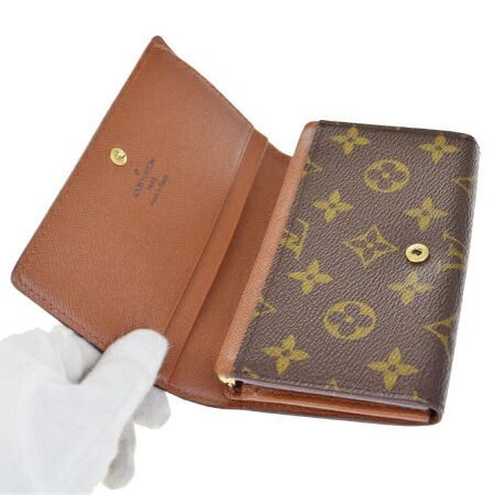 最新 【】 ルイヴィトン LOUIS VUITTON ポルトモネ ビエ トレゾール L