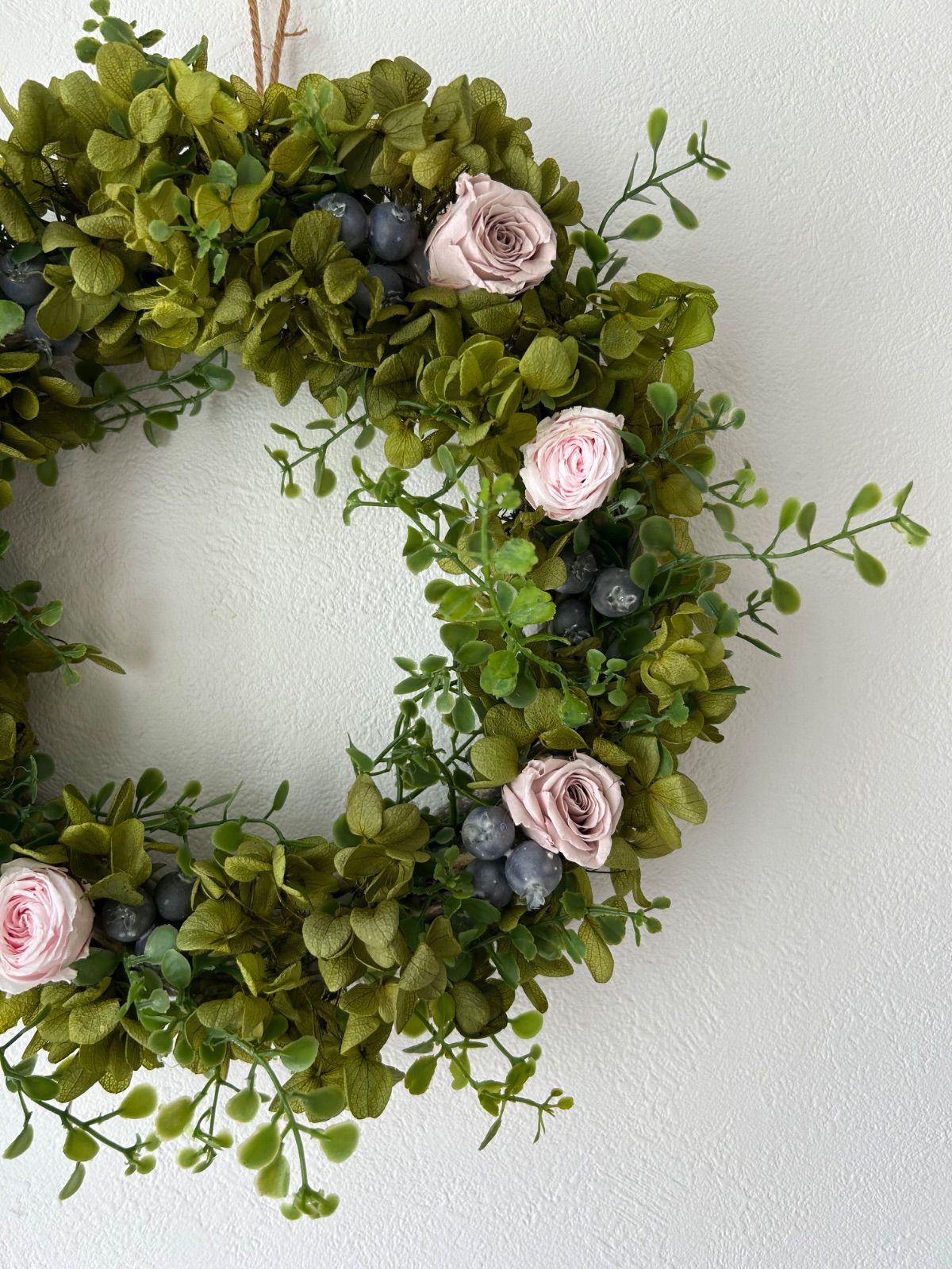 プリザーブドフラワーリース春の香り️