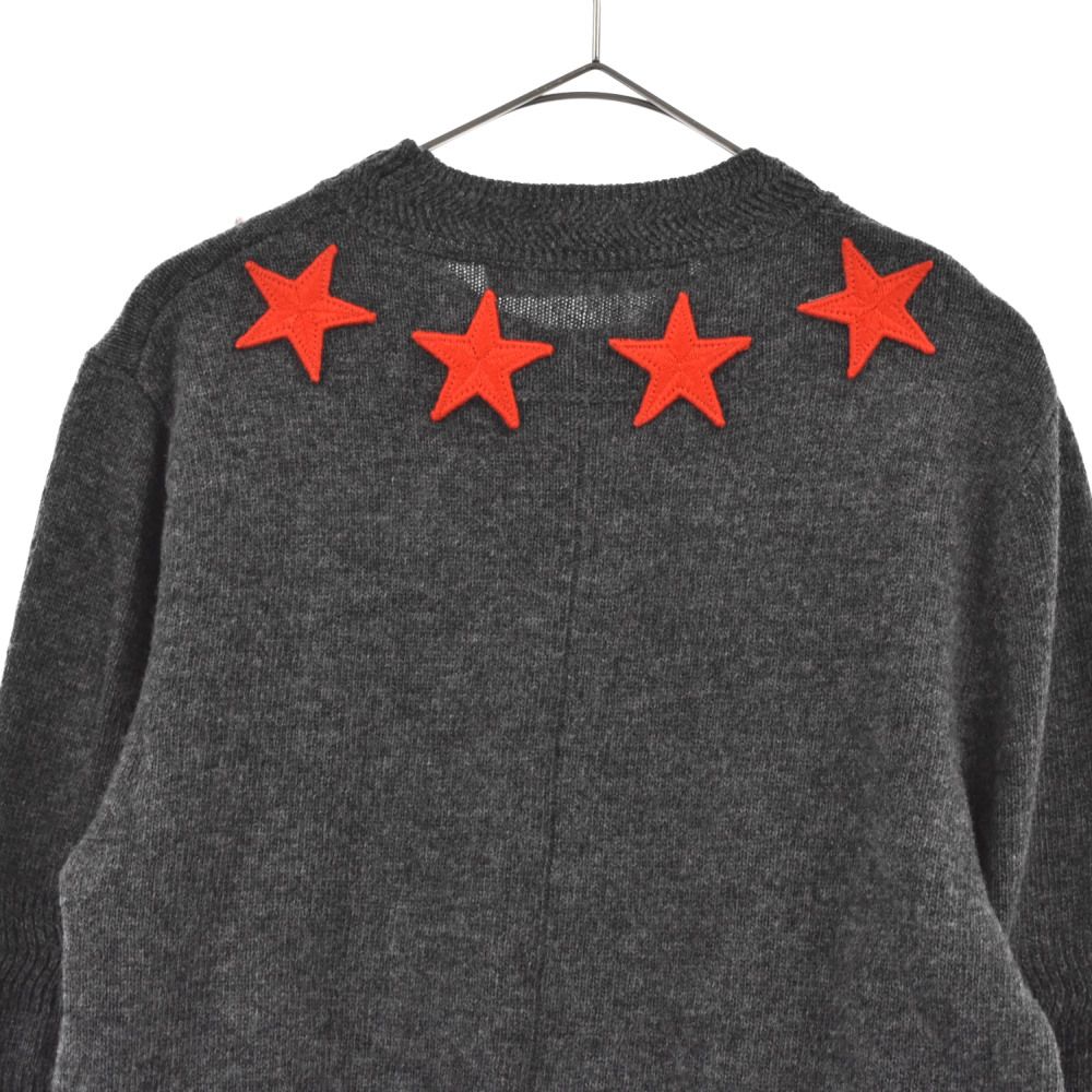 GIVENCHY (ジバンシィ) STAR PATCH KNIT 13F 7710553 スターパッチ