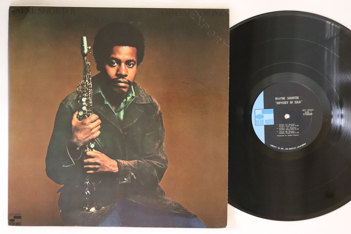米LP Wayne Shorter Odyssey Of Iska BST84363 BLUE NOTE /00260 WAYNE SHORTER Odyssey Of Iska LP BLUE NOTE BST 84363 JAZZ