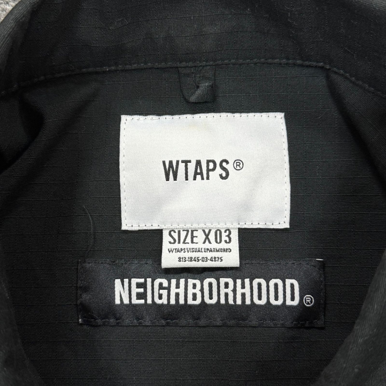 WTAPS 19AW × NEIGHBORHOOD JUNGLE L/S SHIRT ジャングル長袖シャツ 