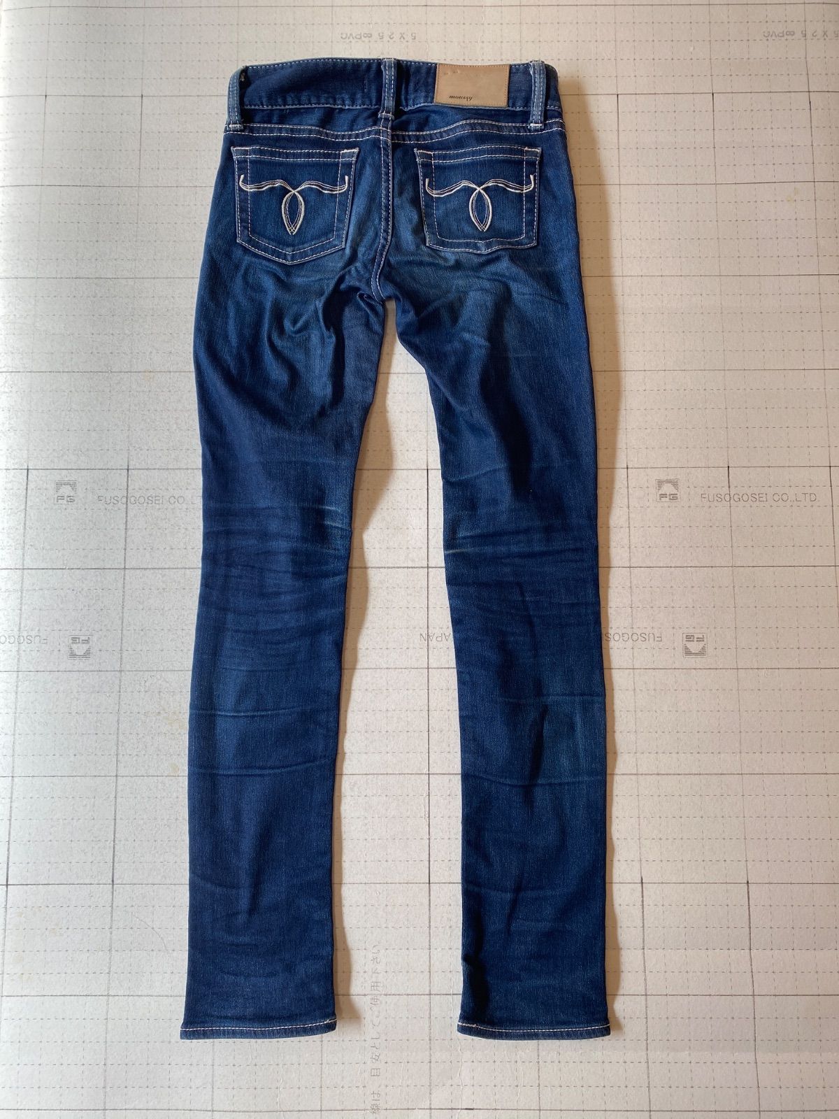 ト2509- -8600 マウジー MOUSSY ストレッチ スキニー デニムパンツ 濃紺 24 WWW_NOITHATQUANGTHANH_NET