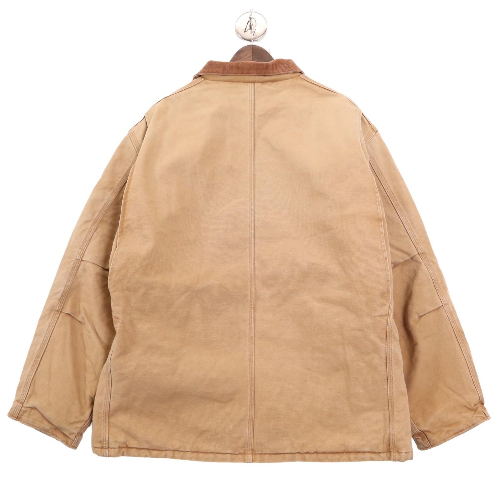【カーハート】トラディショナルジャケット 短丈 キャメル XL相当 USA製 size:48【 carhartt 】カーハート トラディッショナル