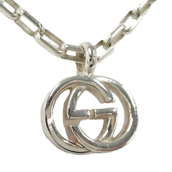 GUCCI ネックレス インターロッキングG シルバー925 SV925