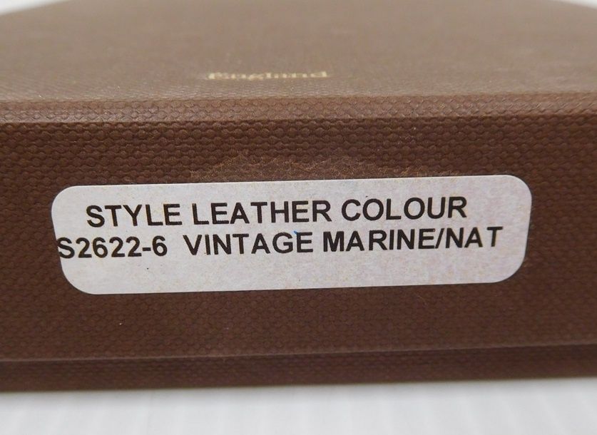 ホワイトハウスコックス 長財布 ヴィンテージレザー マリン S2622-6 中古囗T巛 ホワイトハウスコックス 長財布 ヴィンテージレザー マリン S2622-6