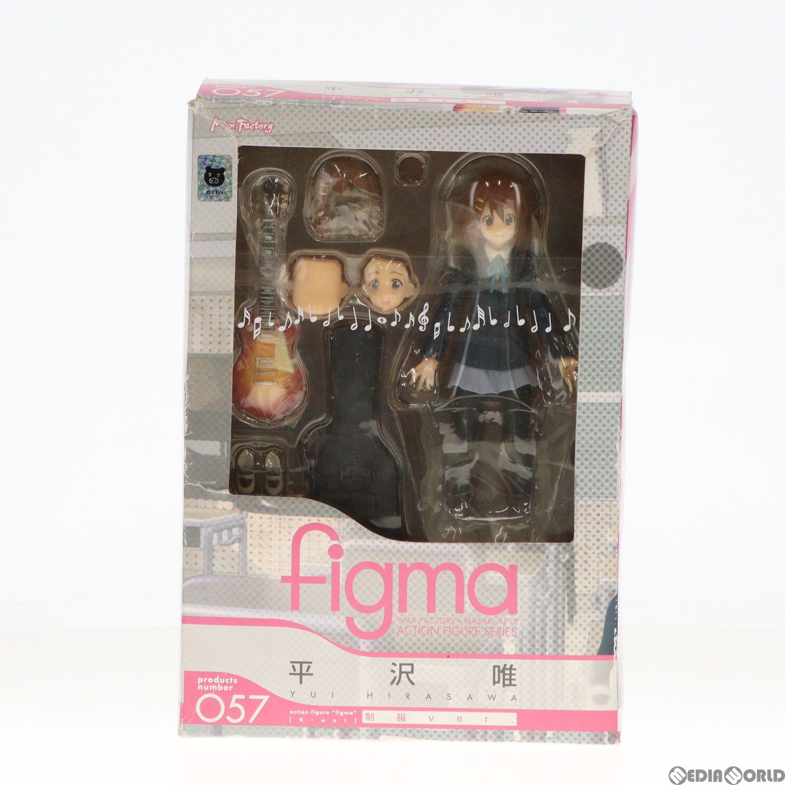 figma(フィグマ) 057 平沢唯(ひらさわゆい) 制服Ver. けいおん! 完成品 可動フィギュア マックスファクトリー