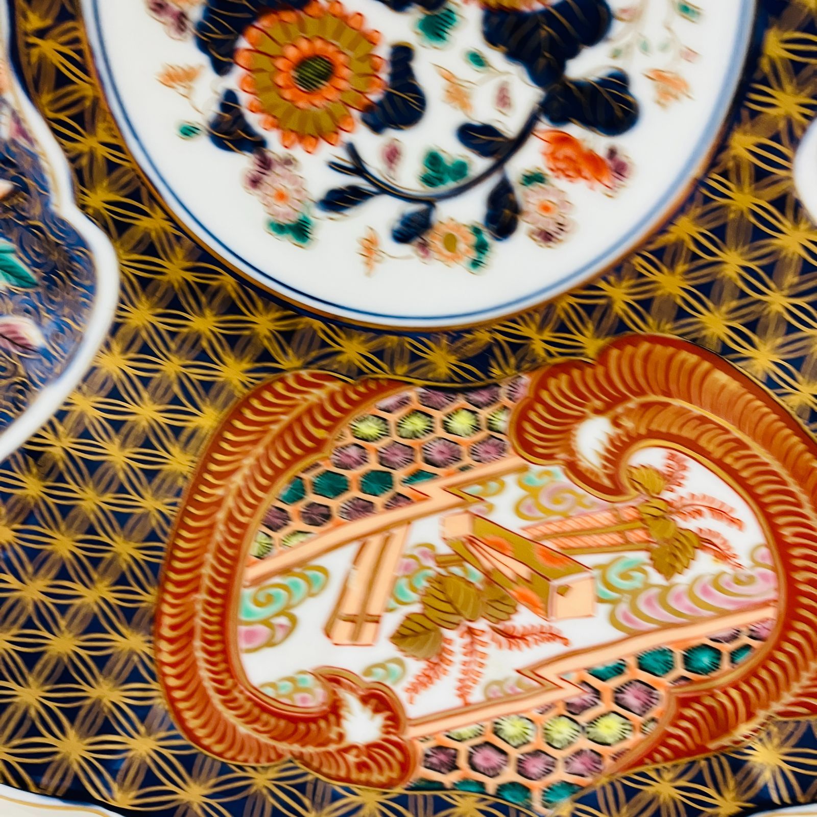 早い者勝ち A【工芸品】肥後 其泉作 有田焼 上手盛皿 お皿 飾り皿 直径 約 工芸品
