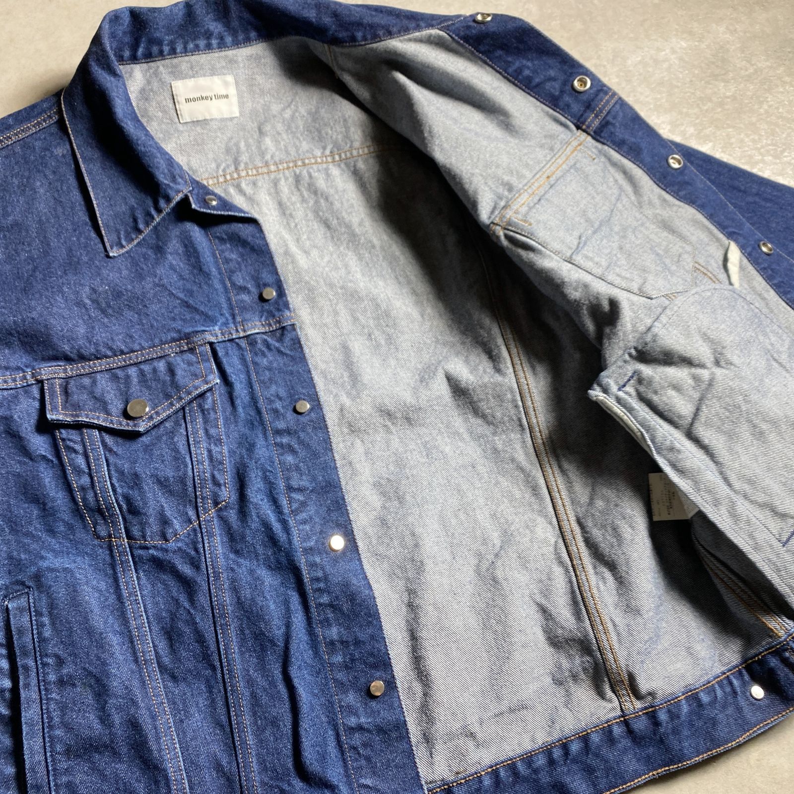 ☆定価26,400円/monkey time/DENIM TRUCKER JACKET/デニムジャケット 