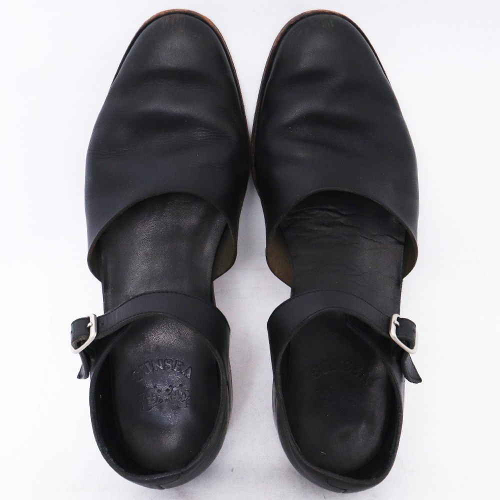 SUNSEA Cut-off Normandie Mule サイズ3 ブラック - メルカリ