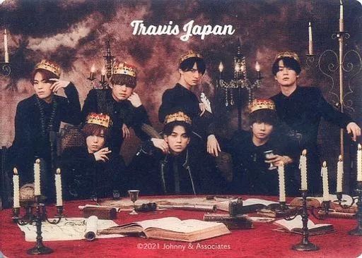 中古】コレクションカード(男性) Travis Japan/集合(7人)/横型