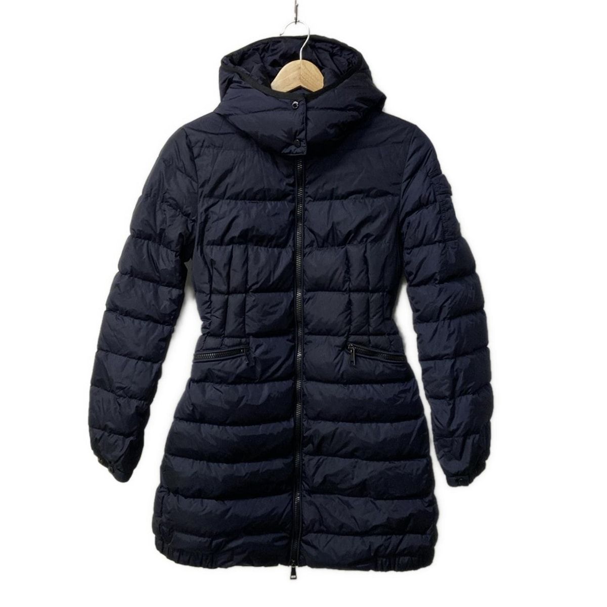 MONCLER モンクレール ダウンコート サイズ0 XS レディース CHARPAL シャーパル A20934937205 ネイビー 長袖|冬
