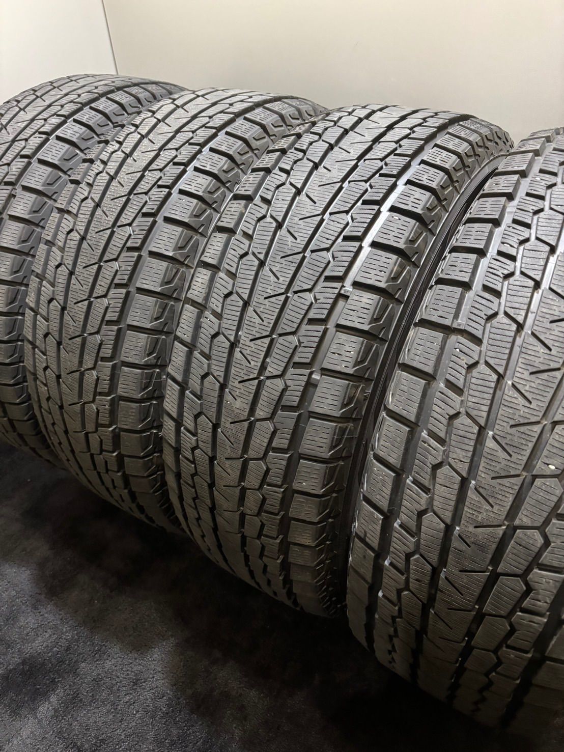 275/70R16 YOKOHAMA/ice GUARD G075 17/18年製 スタッドレス 4本 ヨコハマ アイスガード ランクル （南9-I519）