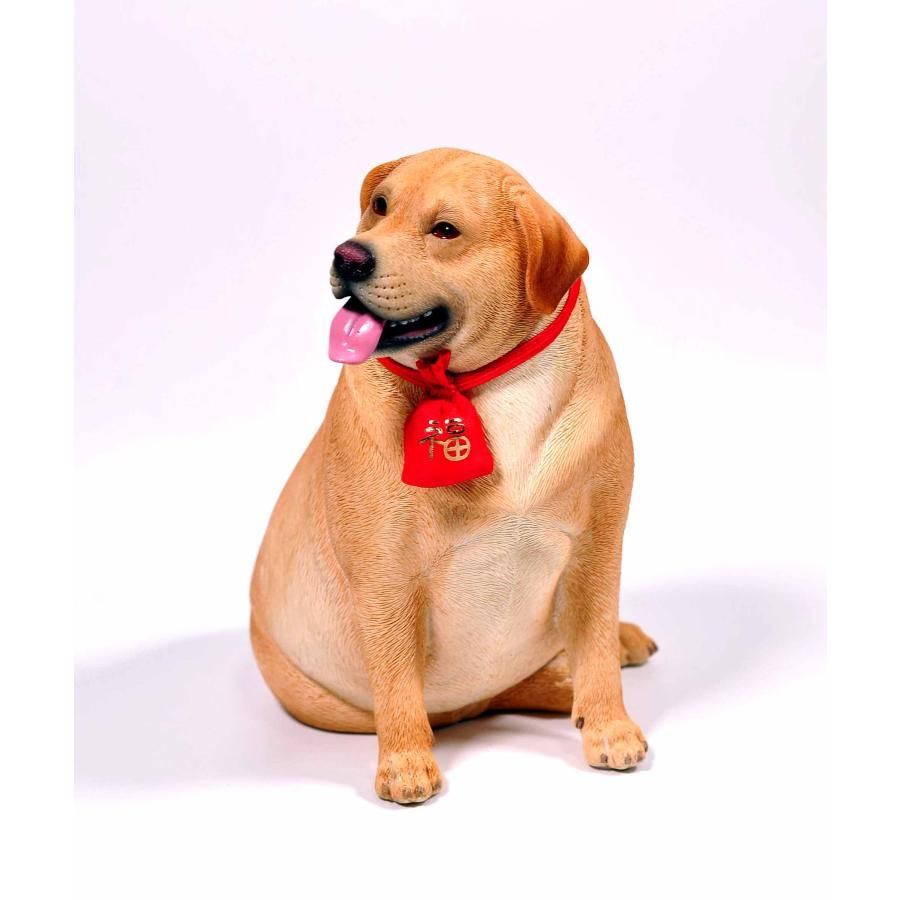 1/6サイズ 太っちょの黄ラブ イエロー ラブラドール レトリーバー犬