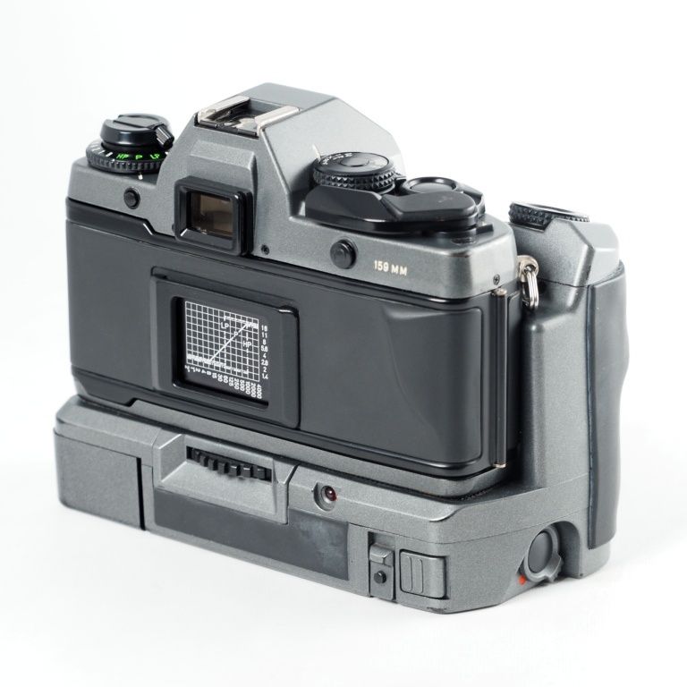 CONTAX 159MM 10周年記念 ボディ グレー ワインダー W-7 専用カラー 10